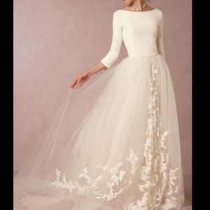 BHLDN Anthropologie Sachin and Noir Grace Gown